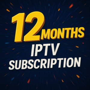Twelve Month IPTV Subscription
