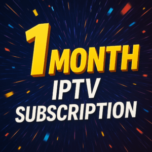 One Month IPTV Subscription