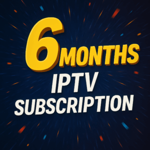 Six Month IPTV Subscription